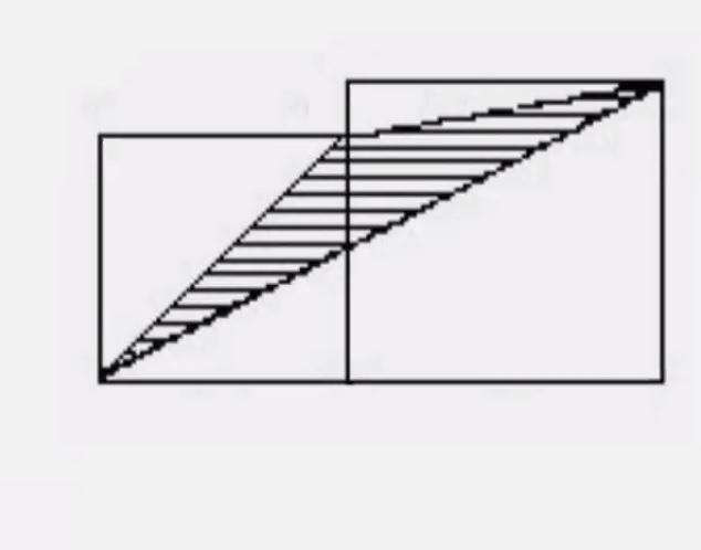 Two squares with the side length of 10 cm and 12 cm respectively are placed side-by-example-1