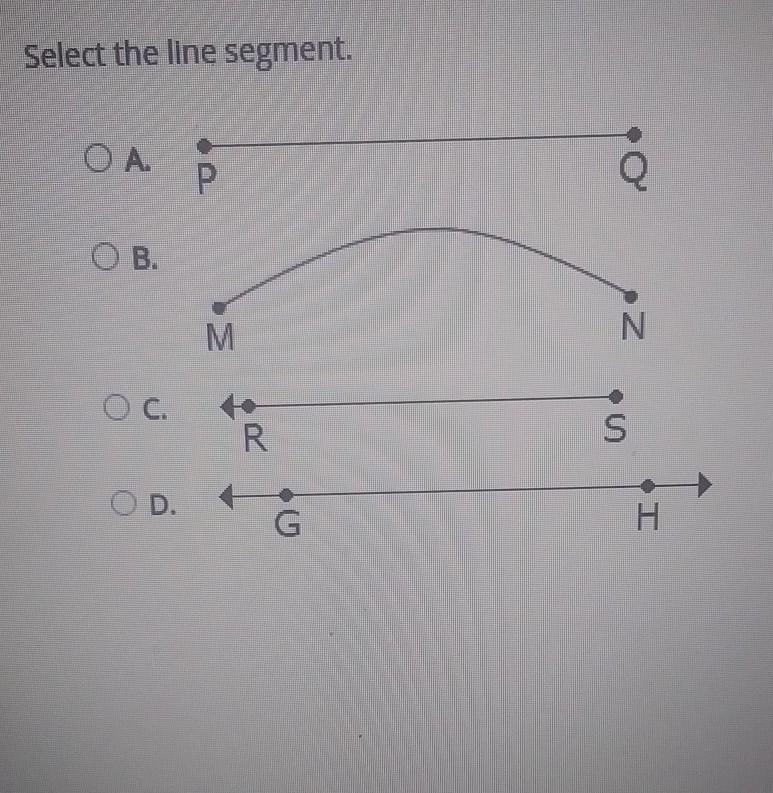 Select the line segment​-example-1