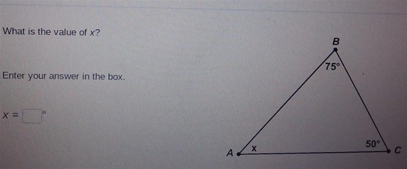 What is the value of x? ​-example-1