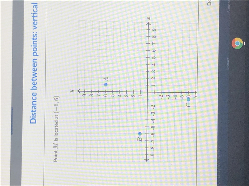 It also says “what is located 5 units from point M”-example-1