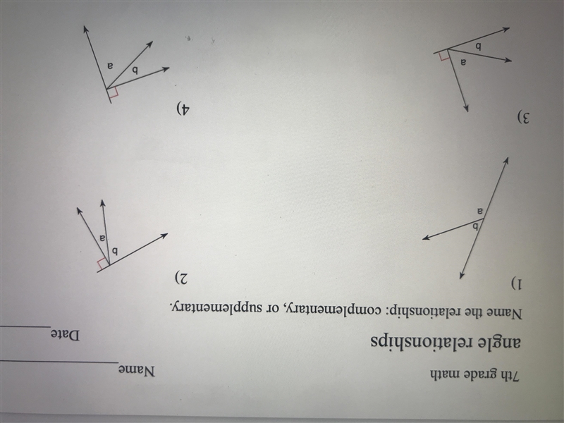 Name the relationship: complementary, or supplementary.-example-1