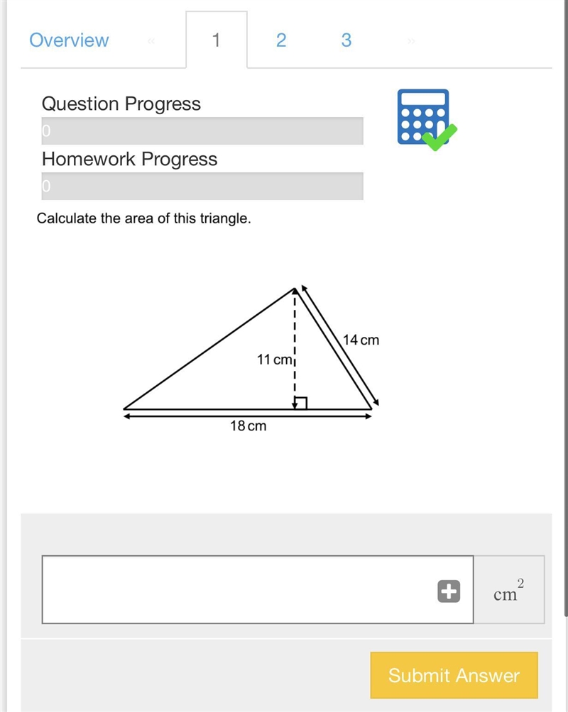 What is the area of this triangle?-example-1