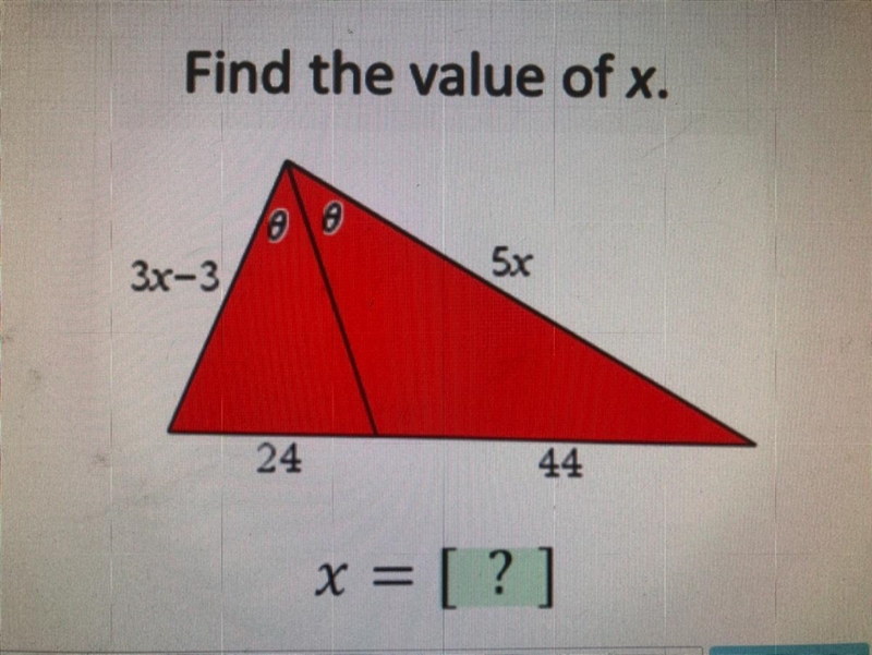 Find the value of x please help.-example-1