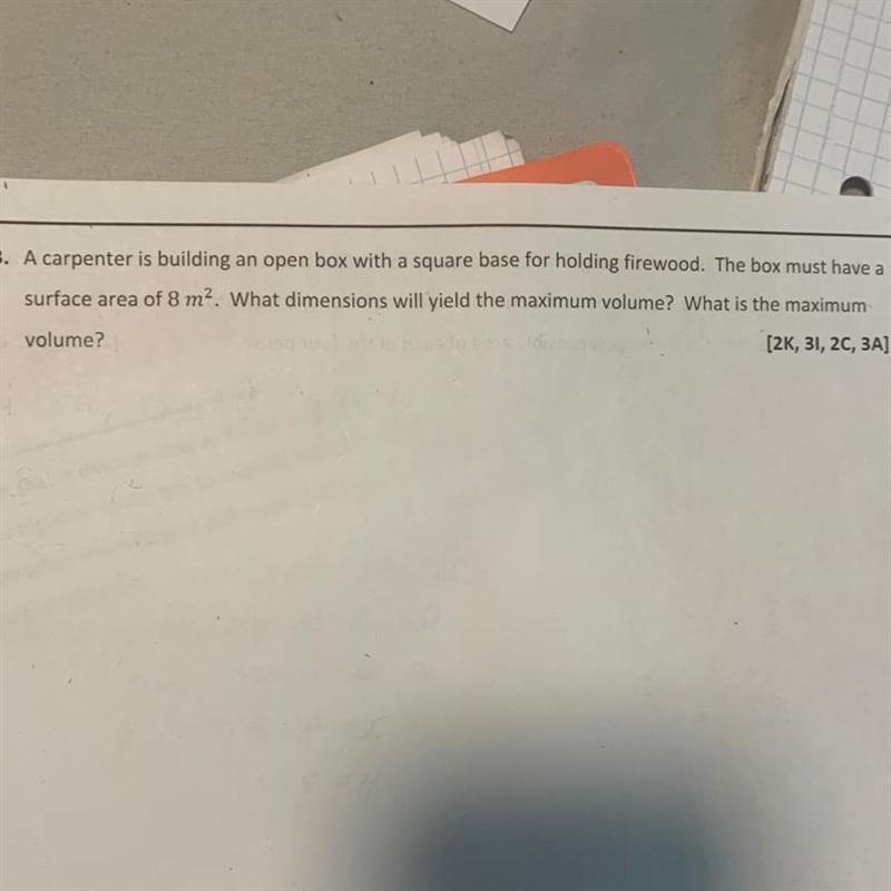 Solve using derivatives. I have no clue where to start on this I really need help-example-1