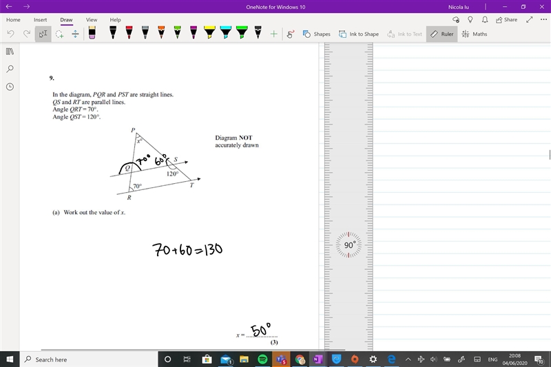 Is this correct? if not what is the answer-example-1