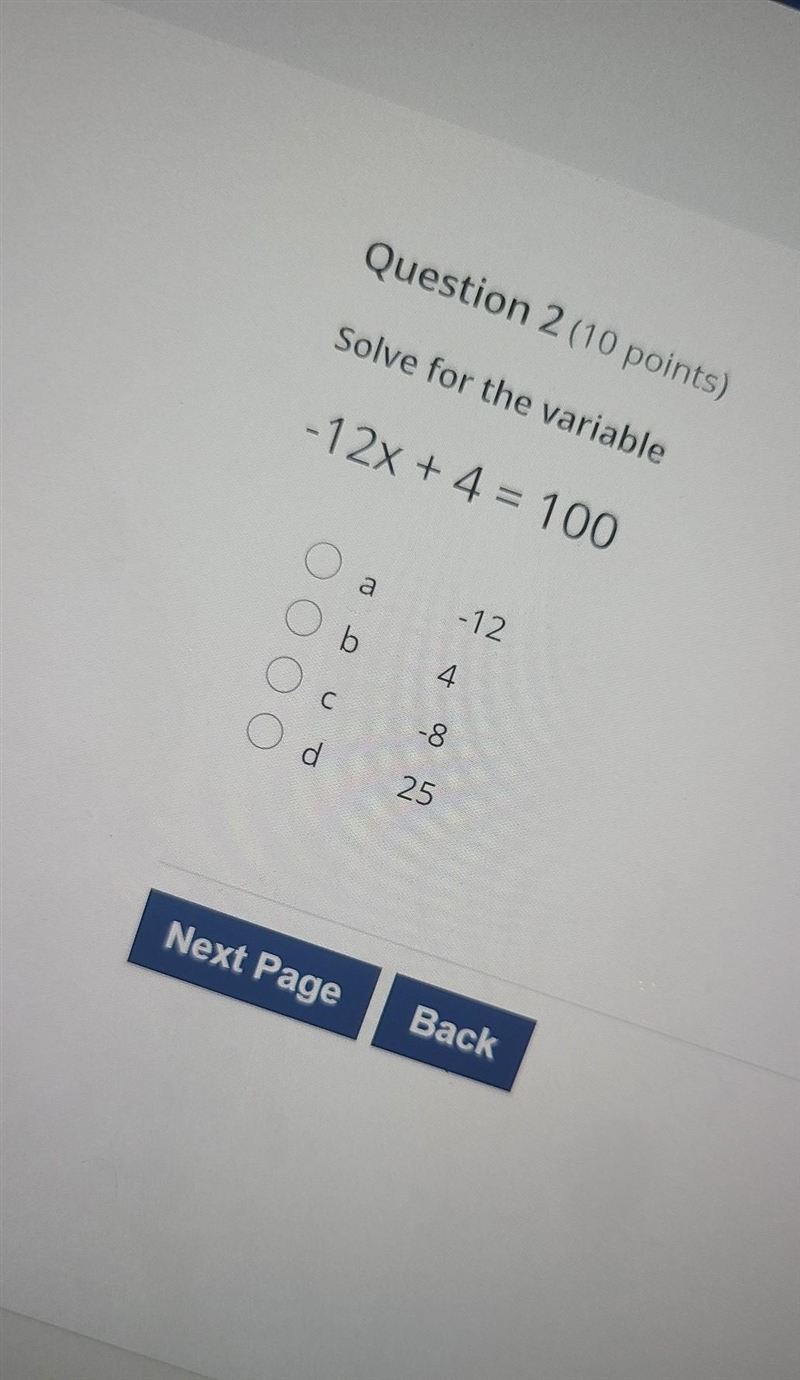 Solve for the variable ​-example-1