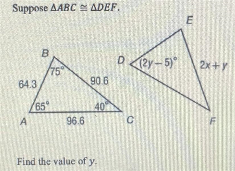 Find the Value of Y! Thank u!!!-example-1