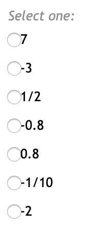 If these numbers represent temperatures in degrees Celsius, which is the coldest?-example-1