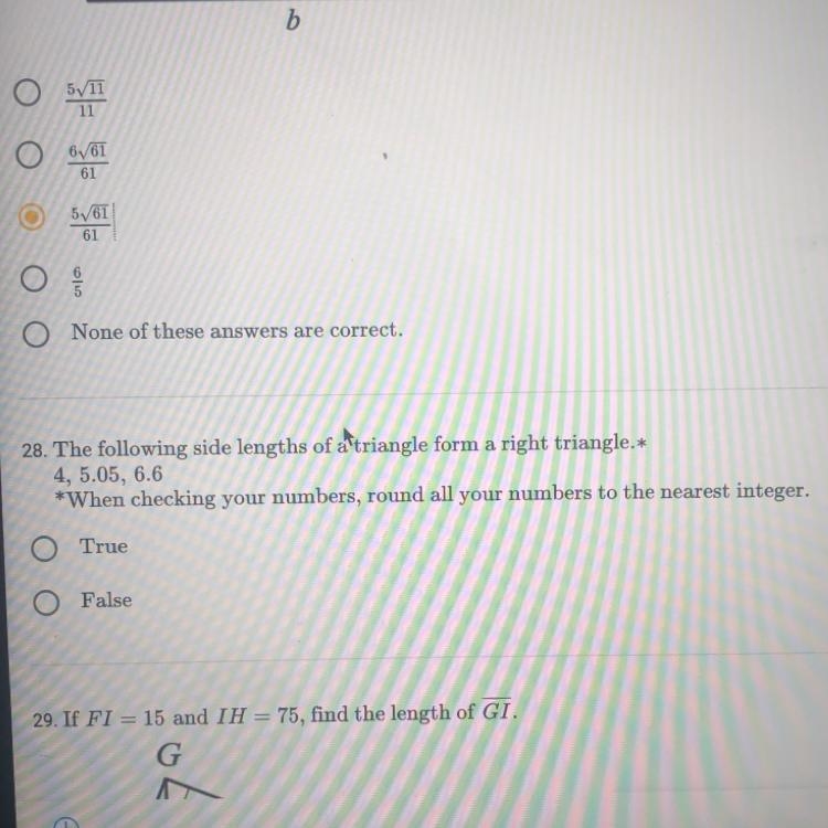 Please help me with trig! True or False-example-1