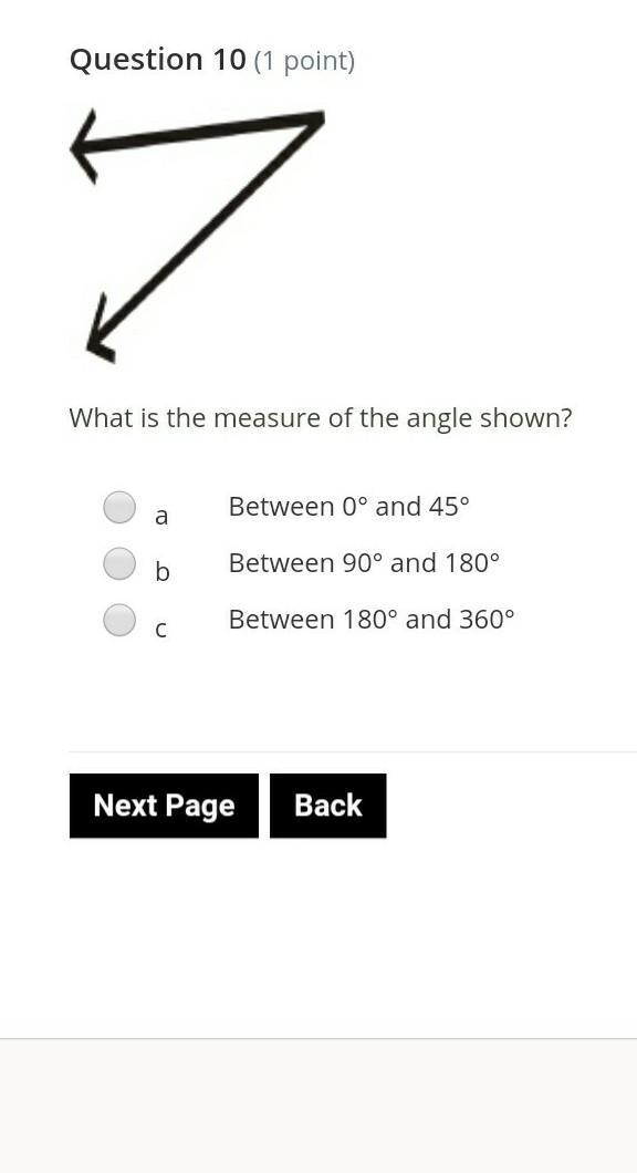 EASY GEOMETRY** what is the measure of the angle shown​-example-1