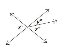 EMERGENCY PLZ HELP ASAP For the diagram shown, x = 80 and y = 30. Determine the value-example-1