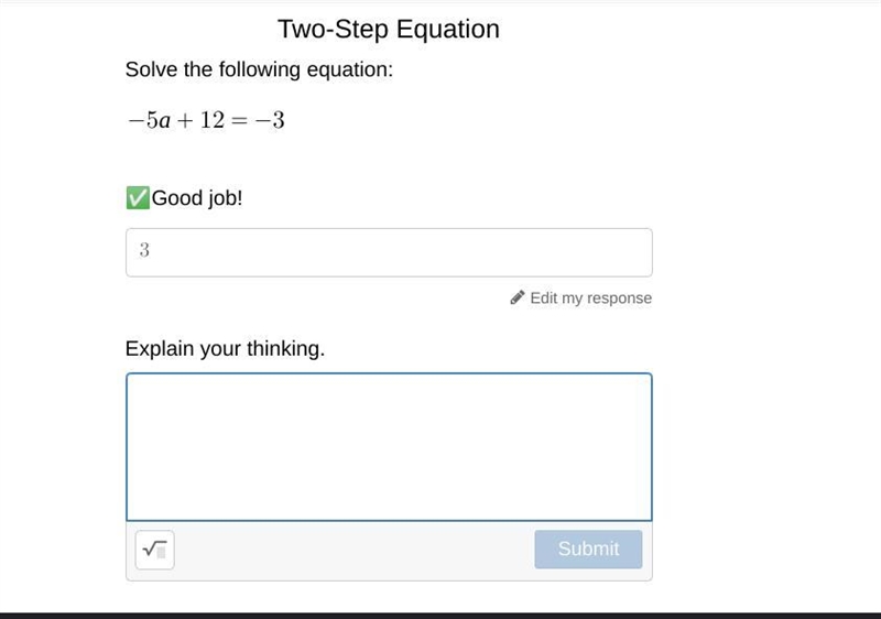 Just fill out why it is 3-example-1