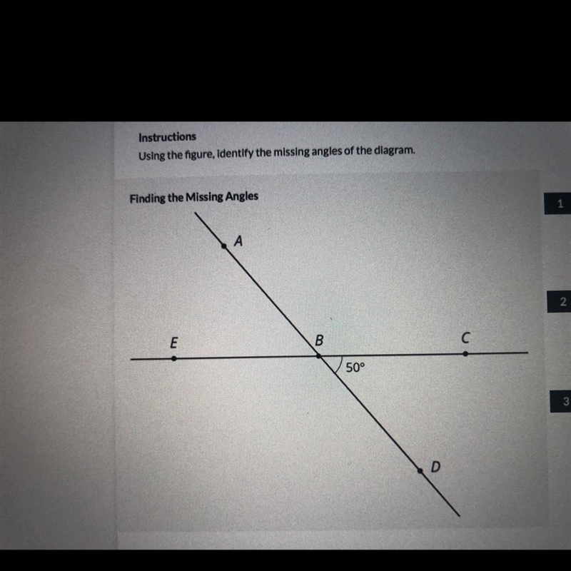 Find the mABC Find the mEBD Find the mABE can someone help me plz-example-1