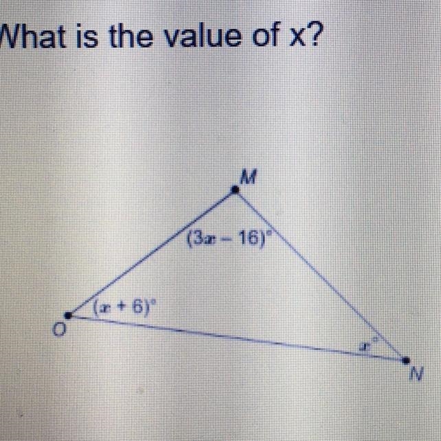 What is the value of x? (The last picture was blackoops)-example-1