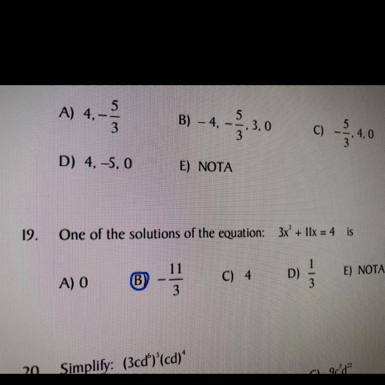 Question 19 Please ASAP-example-1