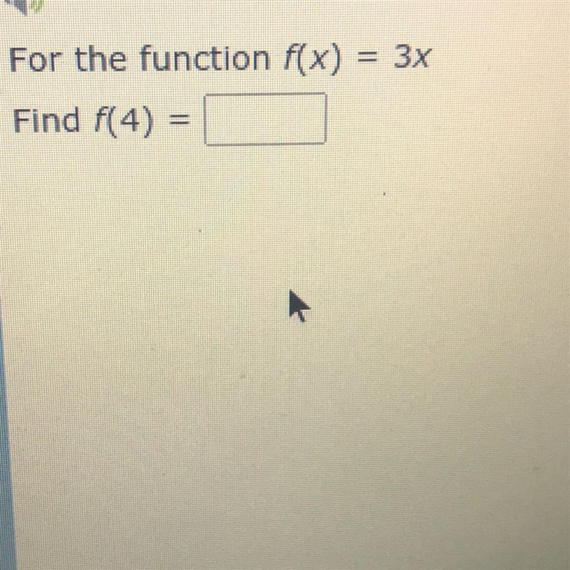 For the function f(x) Find f(4)-example-1