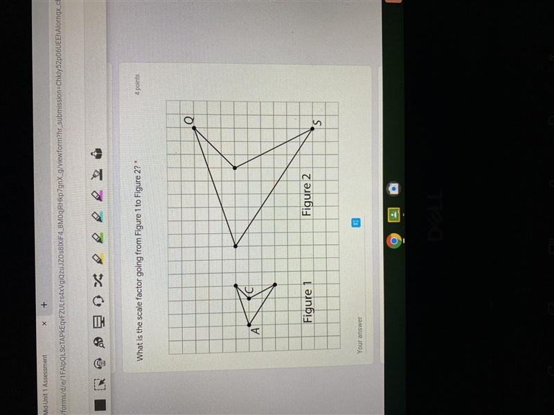 What’s the scale factor going from Figure 1 to Figure 2?-example-1