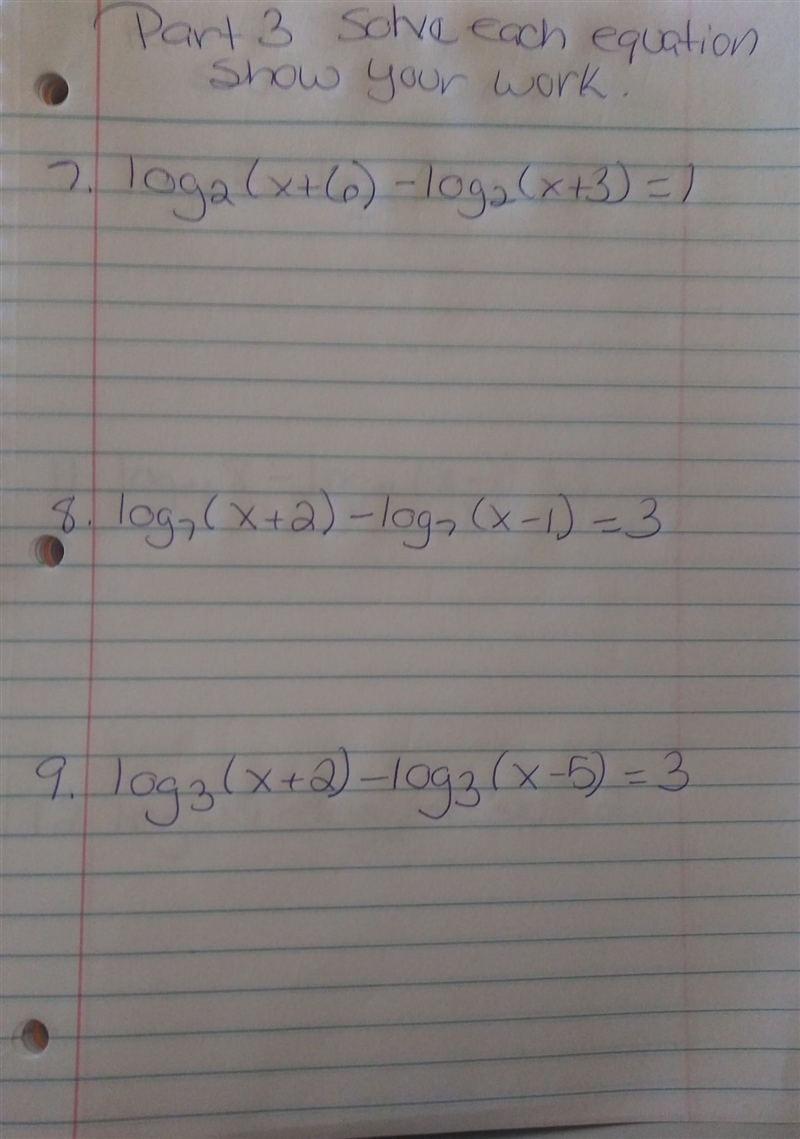 Solve each equation. Show your work please. Part 3​-example-1