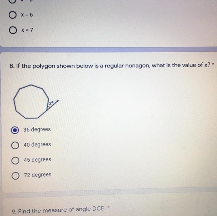 Need help finding the value of X? Not sure-example-1