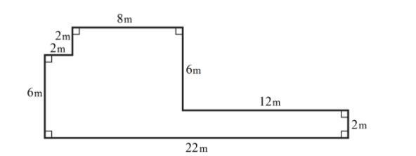 Determine the area of the figure, in square meters. HELP ME PLAES BRIANEST ASAP PLEASE-example-1