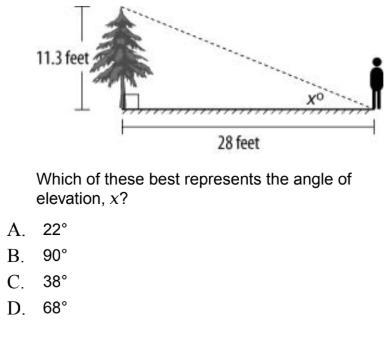 (Help Please) The relationship between the height of a tree, the distance between-example-1