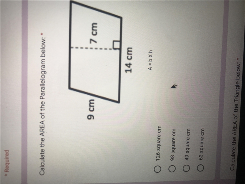 PLEASE HELP!! What is the area??-example-1