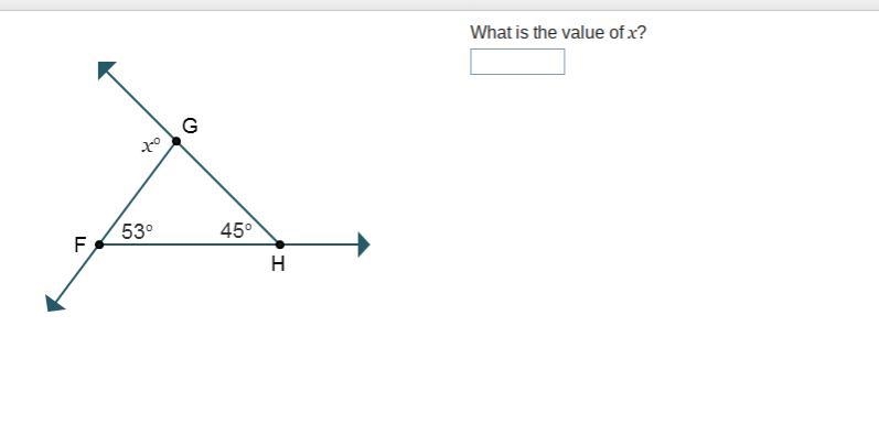 What is the value of x? (Screenshot included)-example-1