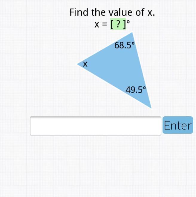 What is the value x ?-example-1