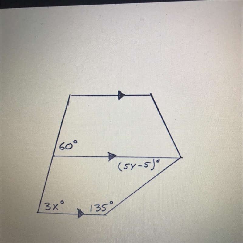 Find the values of x and y-example-1