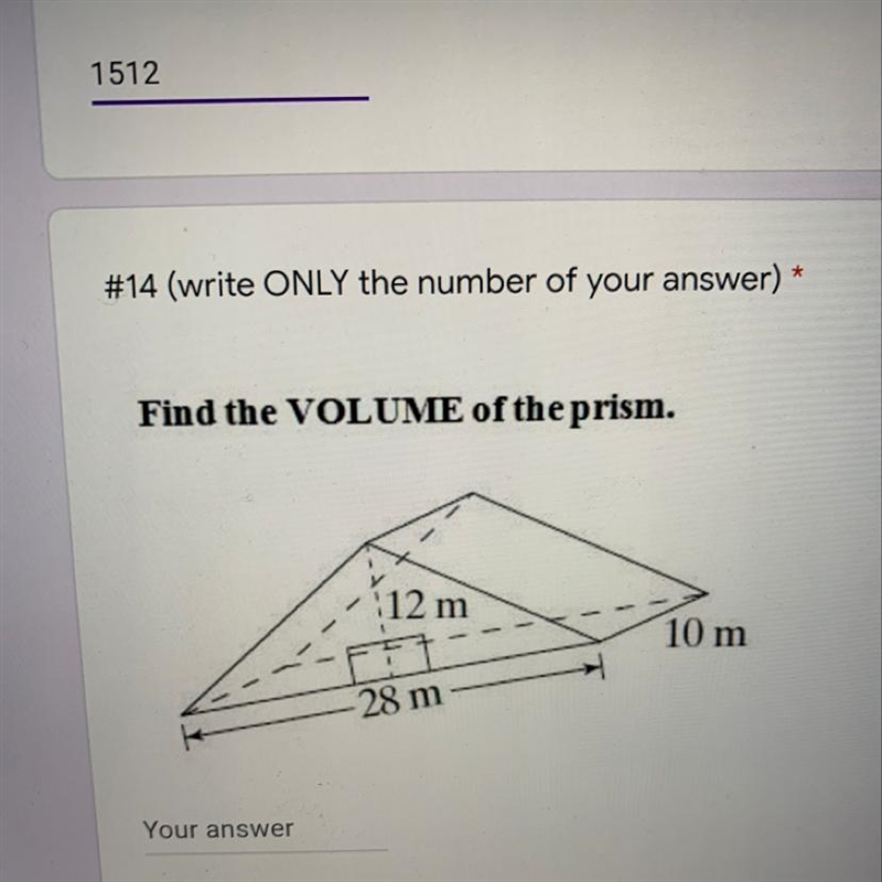 Find the volume of the prism-example-1