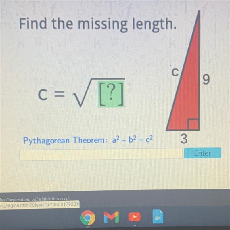 Find the missing length. Plzzz help-example-1