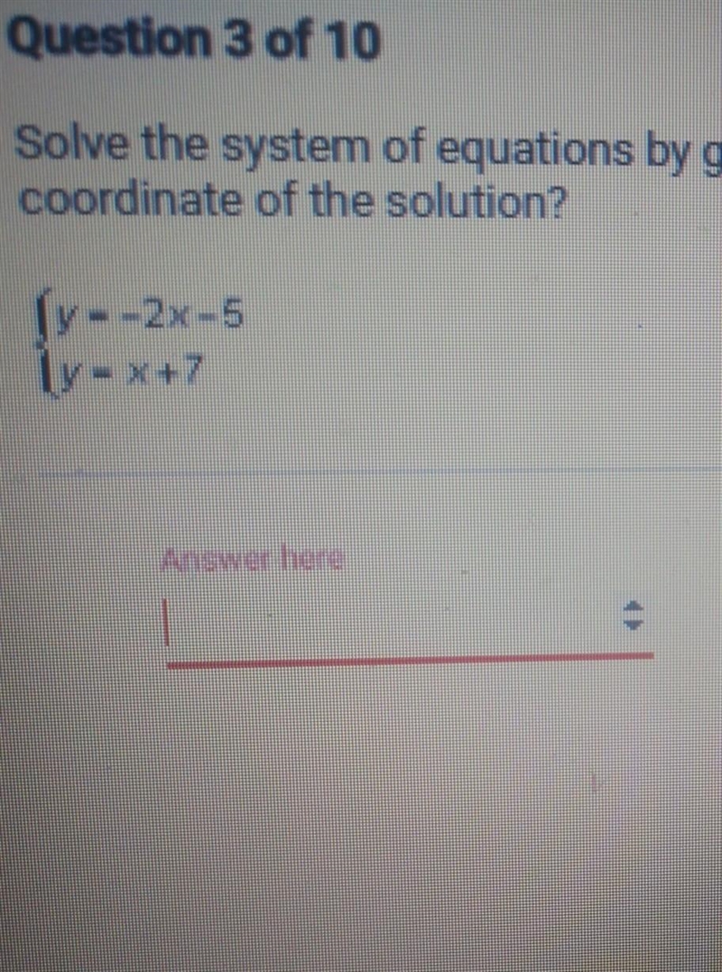 What is the x cordinate of the solution​-example-1