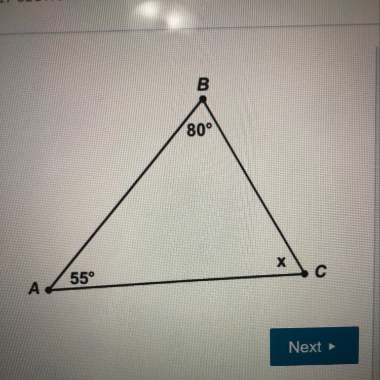 What is the value of x? enter your answer in the box-example-1