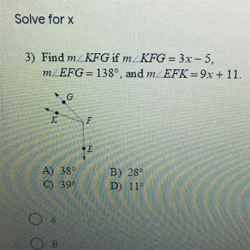 3) Find m for angle KFG answer please-example-1