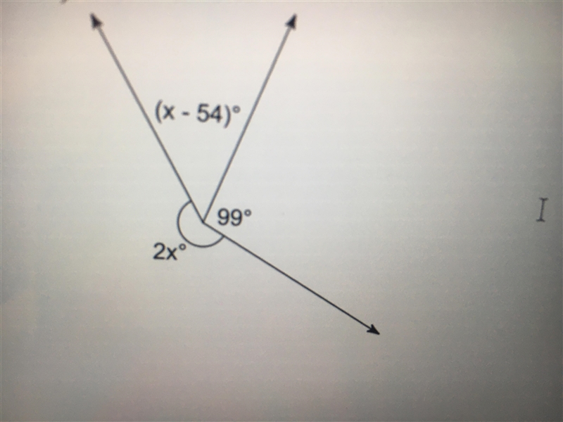 Find the value of x. Please help.!! Need to show work.-example-1