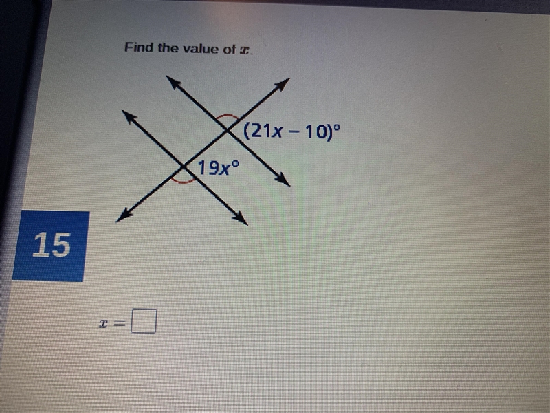 Find the value of x.-example-1