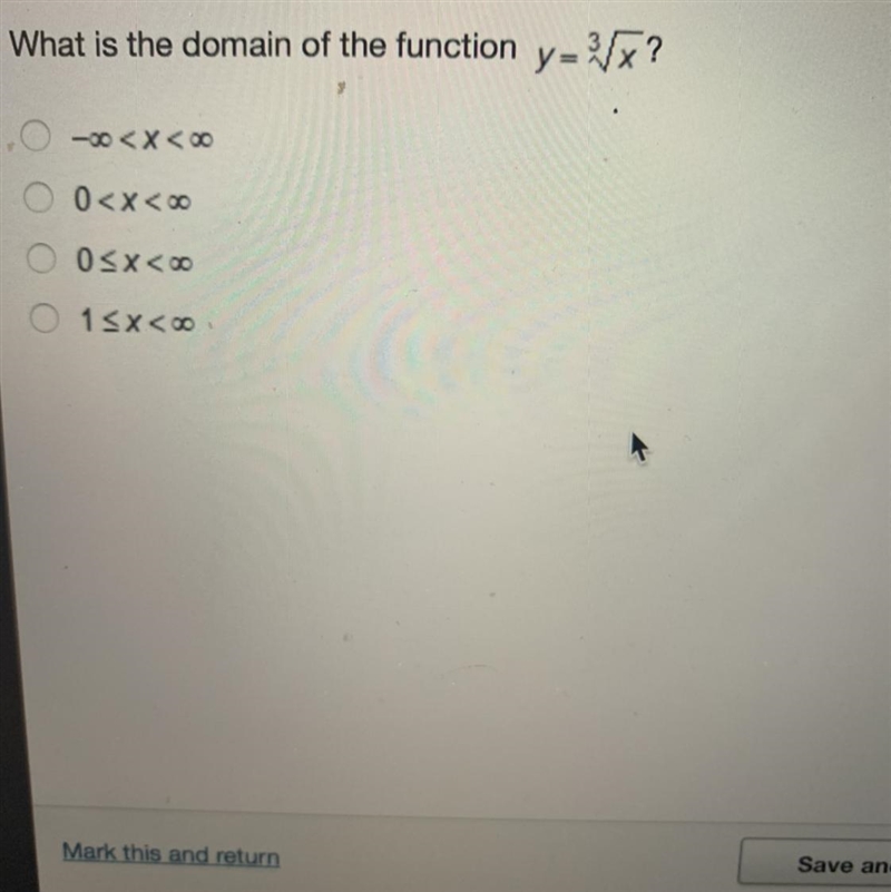 What is the domain of the function y=x/x?-example-1