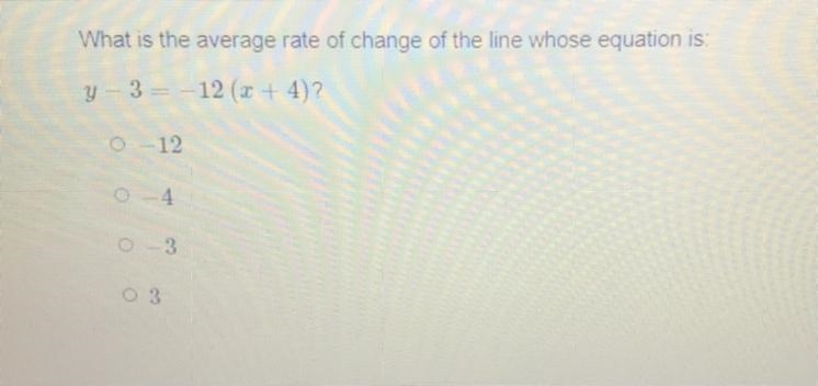 What is the average rate of change of the line?-example-1