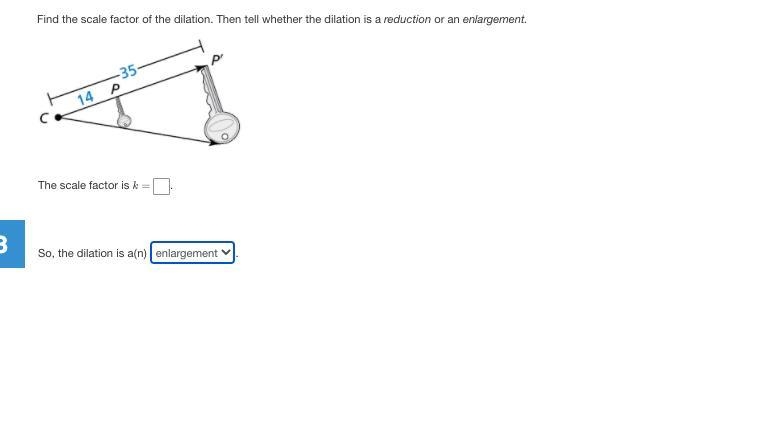 Find the scale factor of the dilation-example-1