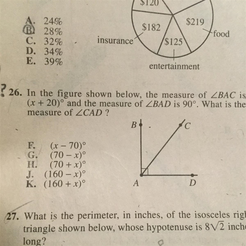 Question 26. Please help. I would appreciate it if you could explain your steps as-example-1