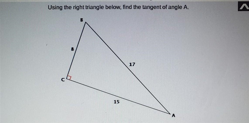 Find tangent of angle a​-example-1