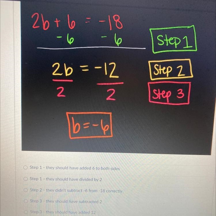 Which step is wrong pls help 20 points-example-1