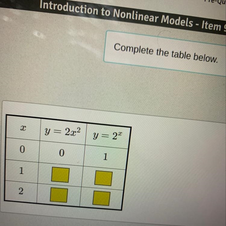 Please help!! complete the table below-example-1