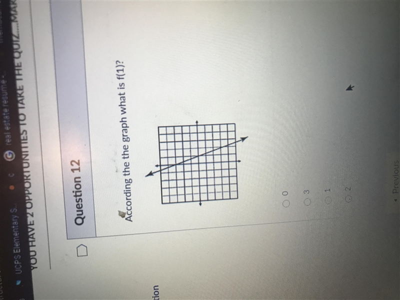 According the graph what is f(1)-example-1