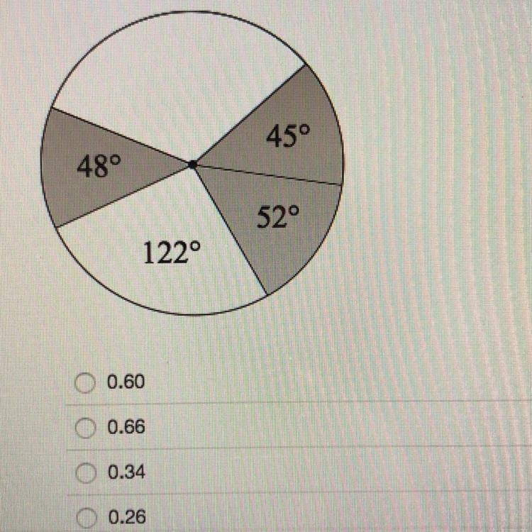 Use the spinner to identify the probability to the nearest hundredth of the pointer-example-1