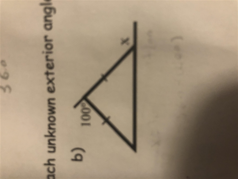 Help ASAP find exterior angle, 20 points if u help me!!!-example-1