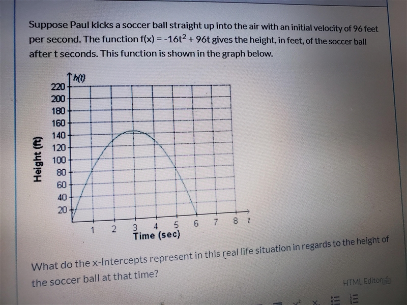 Suppose Paul kicks a soccer ball straight up into the air with an initial velocity-example-1