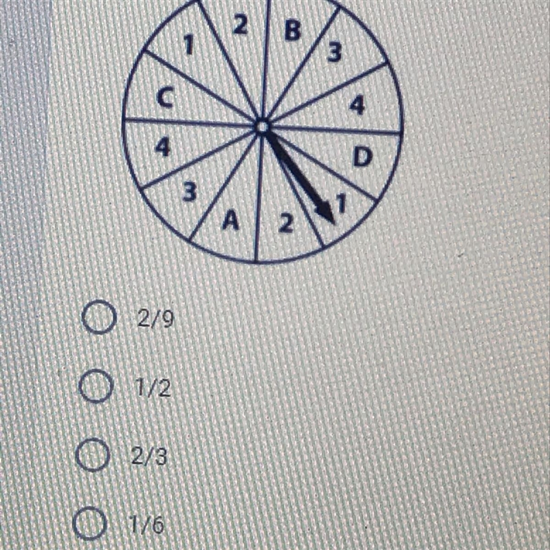 Find the probability of spinning a number followed by a letter-example-1