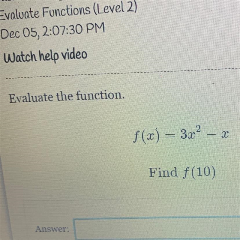 Evaluate the function?-example-1