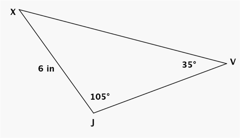 Newest #7What is the length of missing side VJ? Round answer to nearest tenth.-example-1